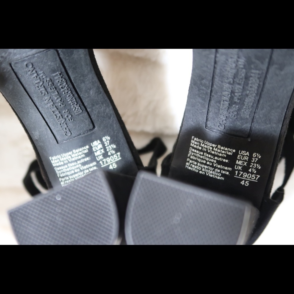 Dexflex Comfort Black Noir Heels  size 6 1/2 - Picture 6 of 7